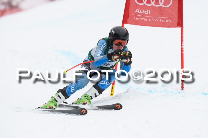 FIS, Int. Dt. Meisterschaft Super-G, NC,  Damen + Herren, 23.03.2018