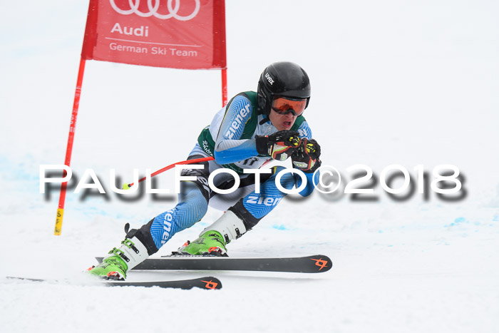 FIS, Int. Dt. Meisterschaft Super-G, NC,  Damen + Herren, 23.03.2018