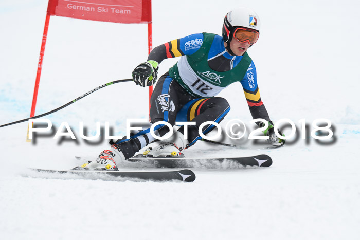 FIS, Int. Dt. Meisterschaft Super-G, NC,  Damen + Herren, 23.03.2018