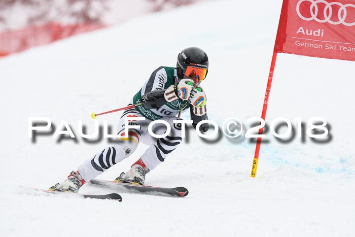 FIS, Int. Dt. Meisterschaft Super-G, NC,  Damen + Herren, 23.03.2018