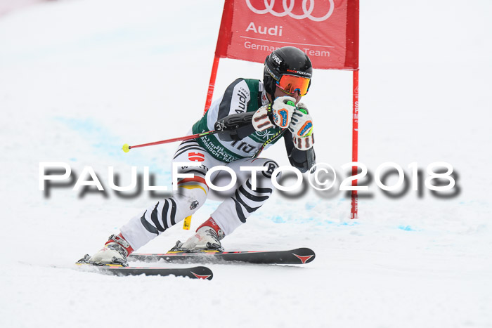 FIS, Int. Dt. Meisterschaft Super-G, NC,  Damen + Herren, 23.03.2018