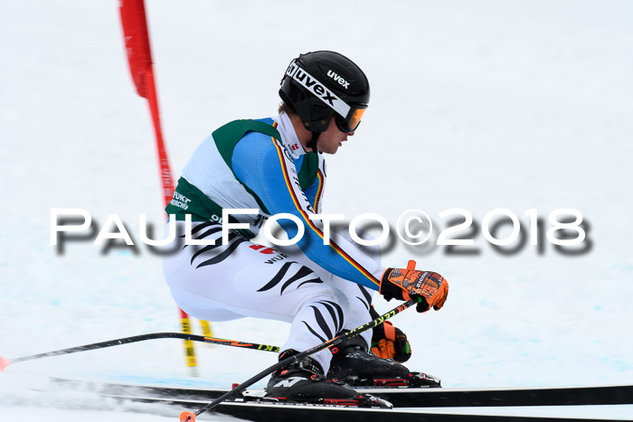 FIS, Int. Dt. Meisterschaft Super-G, NC,  Damen + Herren, 23.03.2018