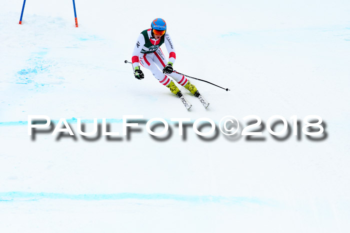 FIS, Int. Dt. Meisterschaft Super-G, NC,  Damen + Herren, 23.03.2018