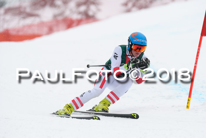 FIS, Int. Dt. Meisterschaft Super-G, NC,  Damen + Herren, 23.03.2018