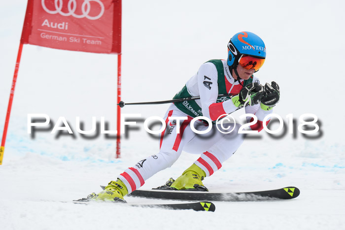 FIS, Int. Dt. Meisterschaft Super-G, NC,  Damen + Herren, 23.03.2018