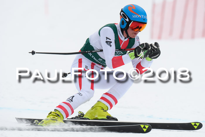 FIS, Int. Dt. Meisterschaft Super-G, NC,  Damen + Herren, 23.03.2018