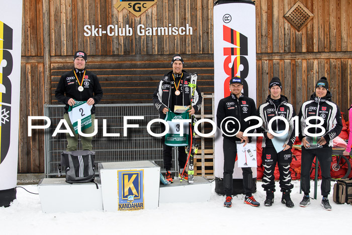 FIS, Int. Dt. Meisterschaft Super-G, NC,  Damen + Herren, 23.03.2018