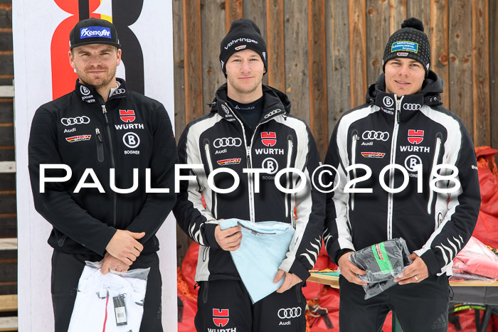 FIS, Int. Dt. Meisterschaft Super-G, NC,  Damen + Herren, 23.03.2018