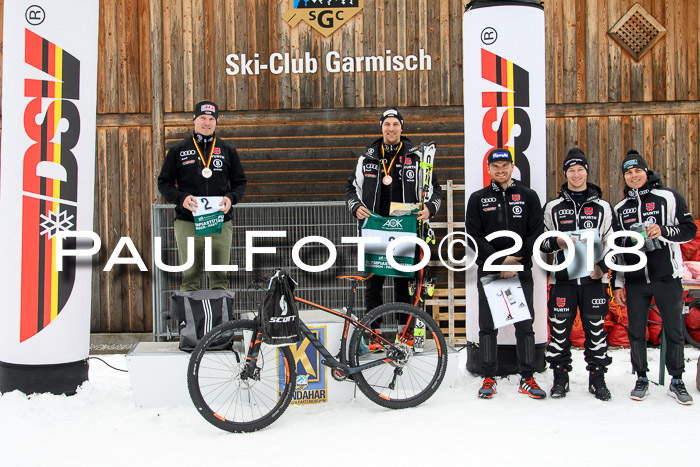 FIS, Int. Dt. Meisterschaft Super-G, NC,  Damen + Herren, 23.03.2018