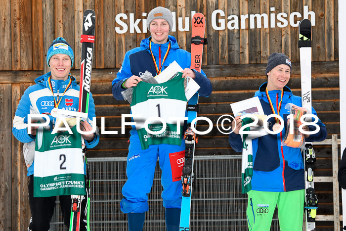 FIS, Int. Dt. Meisterschaft Super-G, NC,  Damen + Herren, 23.03.2018