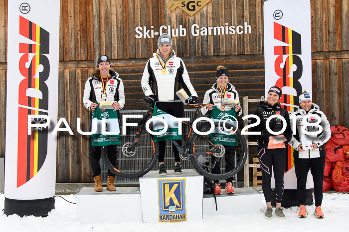 FIS, Int. Dt. Meisterschaft Super-G, NC,  Damen + Herren, 23.03.2018