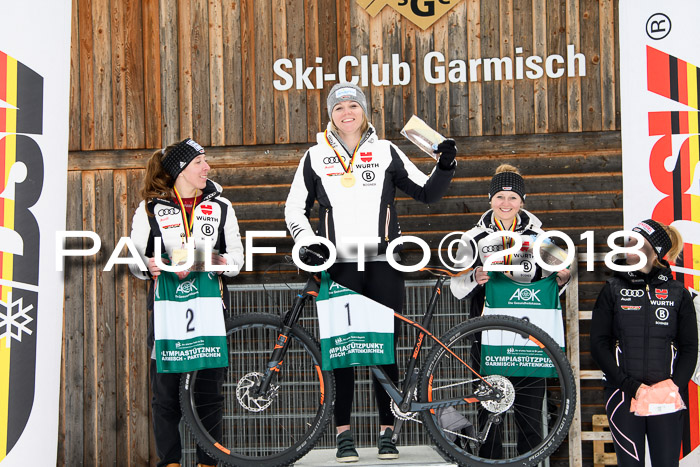 FIS, Int. Dt. Meisterschaft Super-G, NC,  Damen + Herren, 23.03.2018