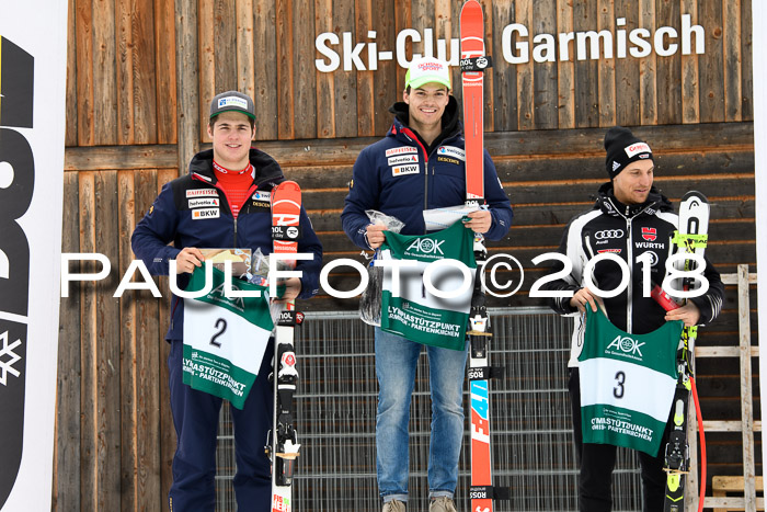 FIS, Int. Dt. Meisterschaft Super-G, NC,  Damen + Herren, 23.03.2018