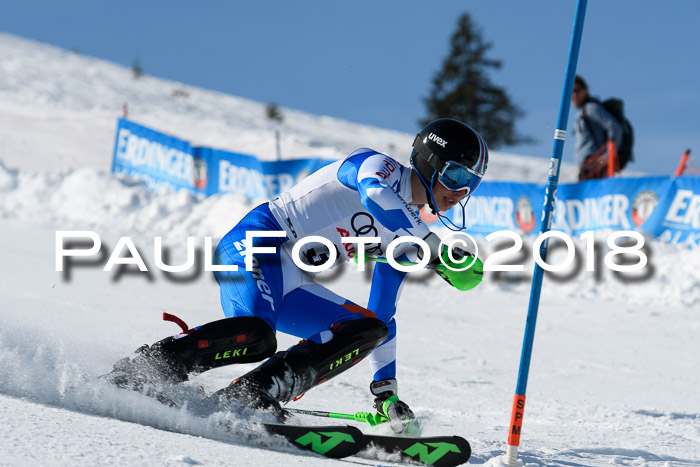 Int. Deutsche Meisterschaft Slalom Herren 25.03.2018