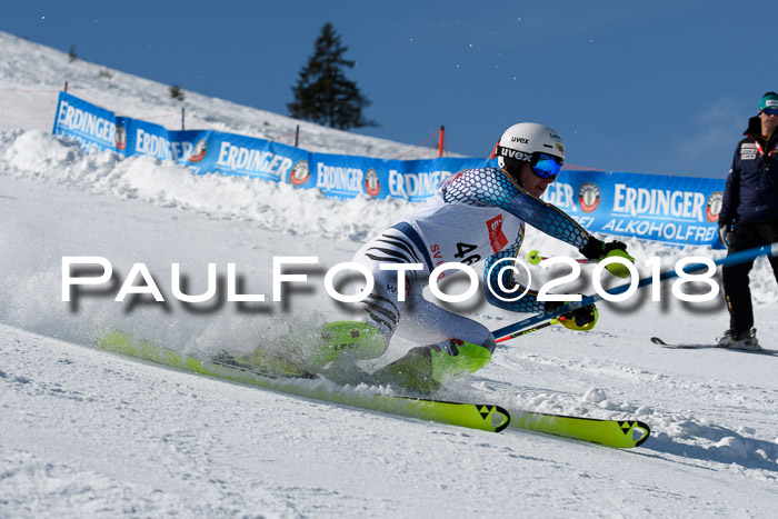 Int. Deutsche Meisterschaft Slalom Herren 25.03.2018