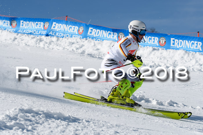 Int. Deutsche Meisterschaft Slalom Herren 25.03.2018