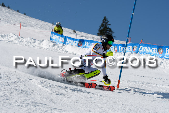 Int. Deutsche Meisterschaft Slalom Herren 25.03.2018