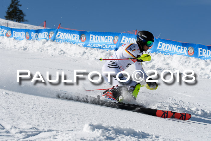 Int. Deutsche Meisterschaft Slalom Herren 25.03.2018