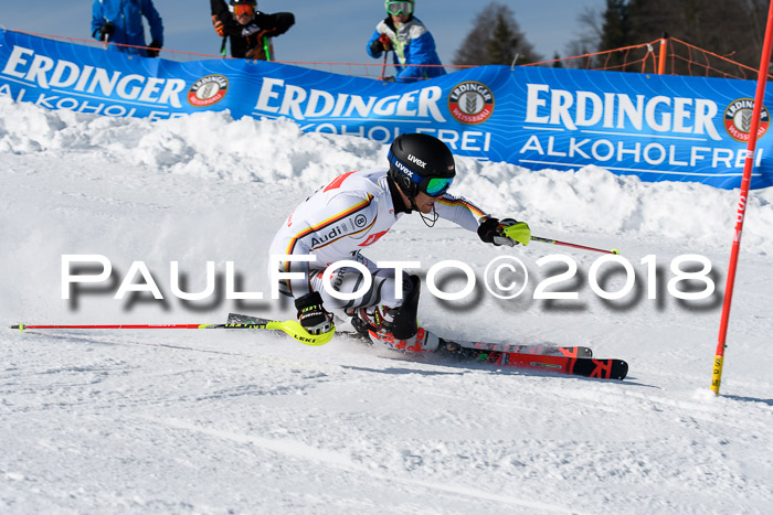 Int. Deutsche Meisterschaft Slalom Herren 25.03.2018