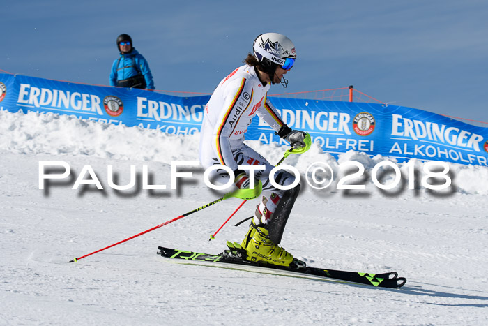 Int. Deutsche Meisterschaft Slalom Herren 25.03.2018