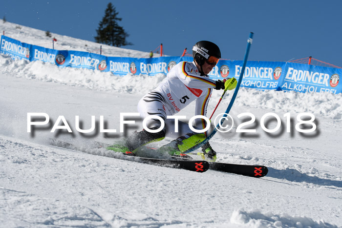 Int. Deutsche Meisterschaft Slalom Herren 25.03.2018