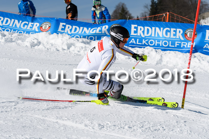 Int. Deutsche Meisterschaft Slalom Herren 25.03.2018