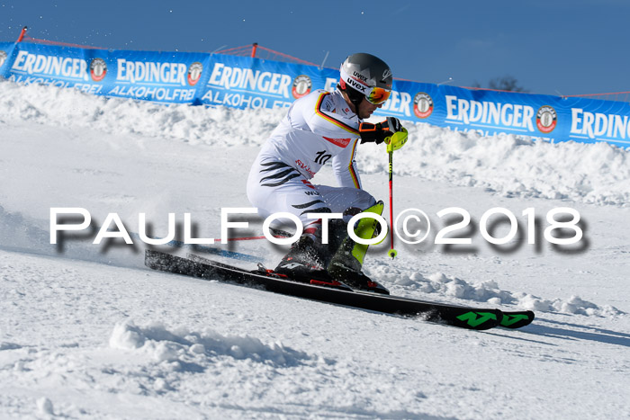 Int. Deutsche Meisterschaft Slalom Herren 25.03.2018