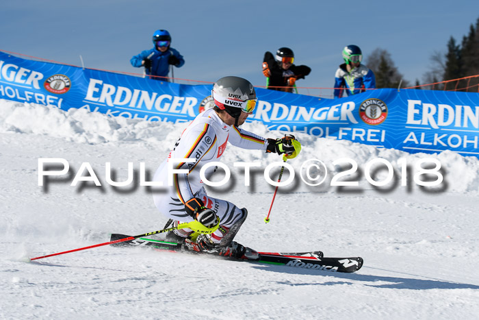 Int. Deutsche Meisterschaft Slalom Herren 25.03.2018