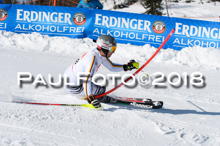 Int. Deutsche Meisterschaft Slalom Herren 25.03.2018