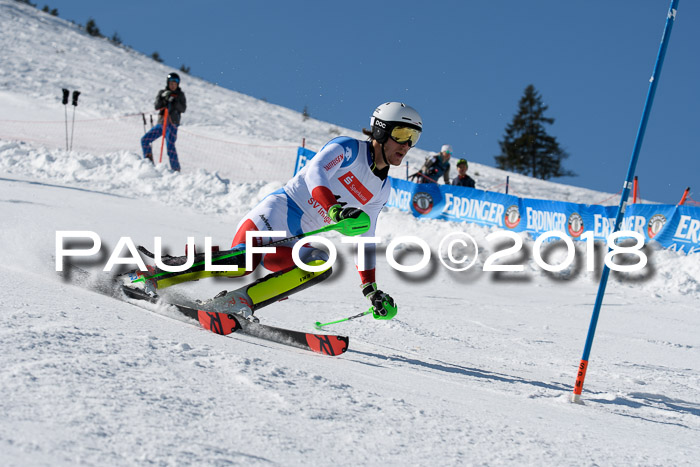 Int. Deutsche Meisterschaft Slalom Herren 25.03.2018