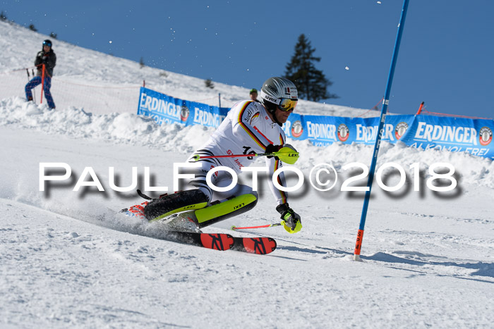 Int. Deutsche Meisterschaft Slalom Herren 25.03.2018