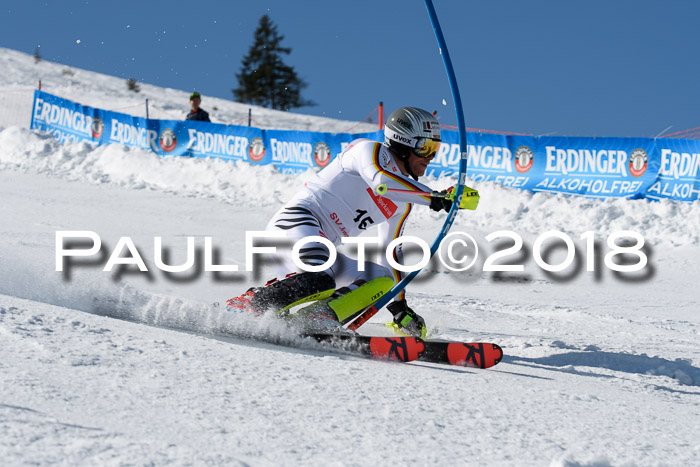 Int. Deutsche Meisterschaft Slalom Herren 25.03.2018