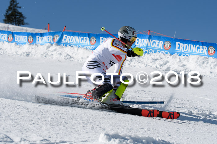 Int. Deutsche Meisterschaft Slalom Herren 25.03.2018