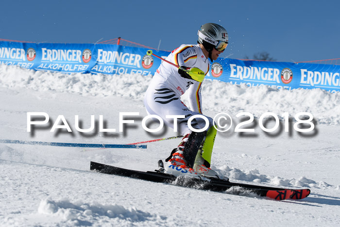 Int. Deutsche Meisterschaft Slalom Herren 25.03.2018