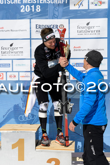 Int. Deutsche Meisterschaft Slalom Herren 25.03.2018