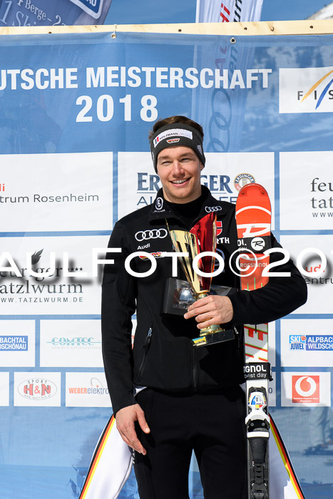 Int. Deutsche Meisterschaft Slalom Herren 25.03.2018