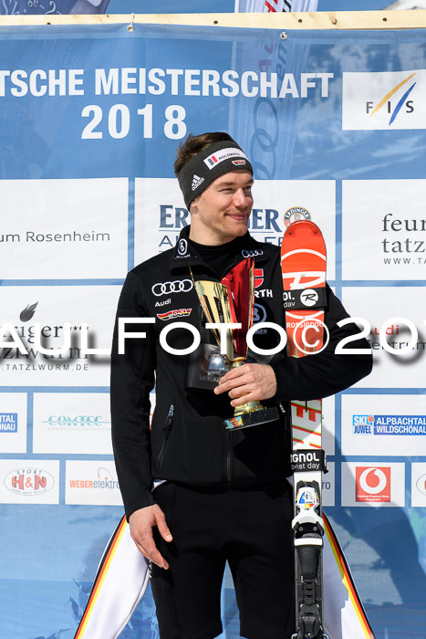 Int. Deutsche Meisterschaft Slalom Herren 25.03.2018