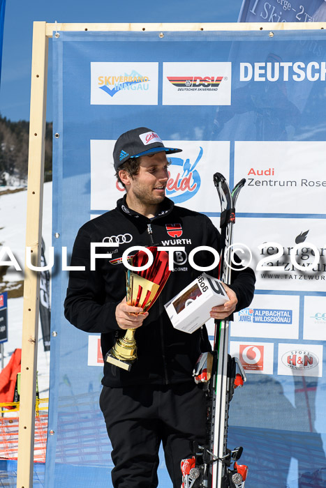 Int. Deutsche Meisterschaft Slalom Herren 25.03.2018