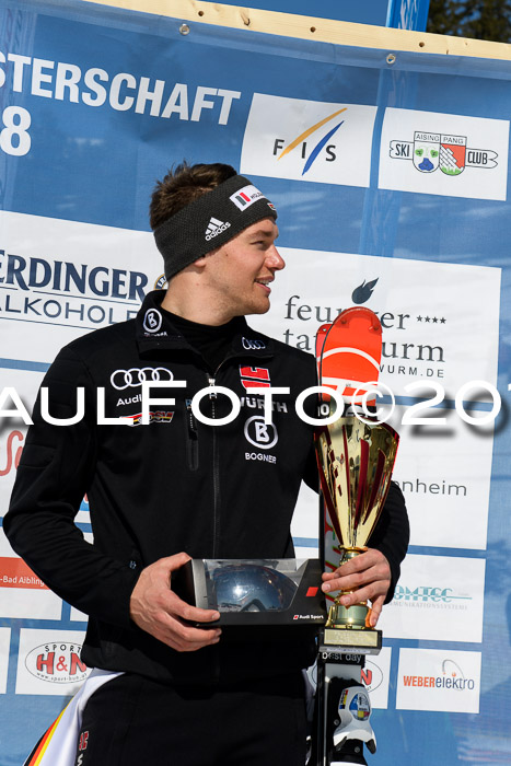 Int. Deutsche Meisterschaft Slalom Herren 25.03.2018