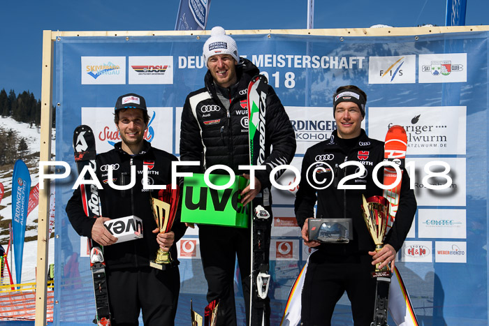 Int. Deutsche Meisterschaft Slalom Herren 25.03.2018