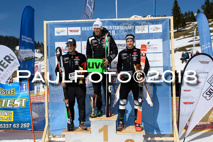 Int. Deutsche Meisterschaft Slalom Herren 25.03.2018