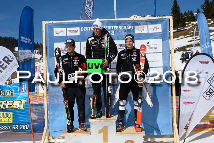 Int. Deutsche Meisterschaft Slalom Herren 25.03.2018