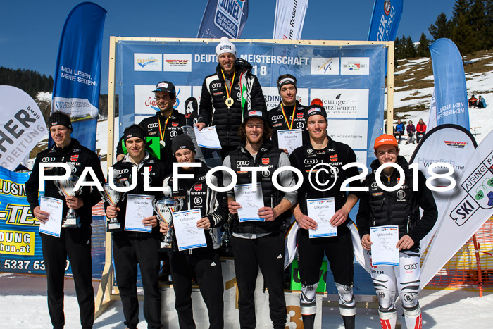 Int. Deutsche Meisterschaft Slalom Herren 25.03.2018