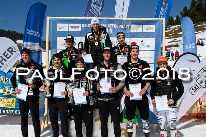 Int. Deutsche Meisterschaft Slalom Herren 25.03.2018