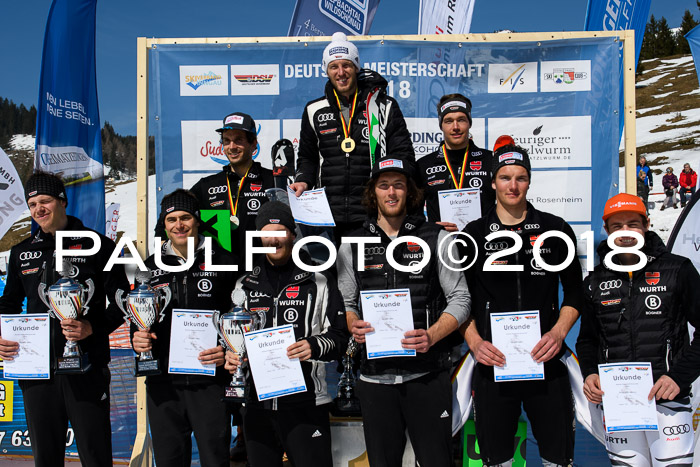 Int. Deutsche Meisterschaft Slalom Herren 25.03.2018