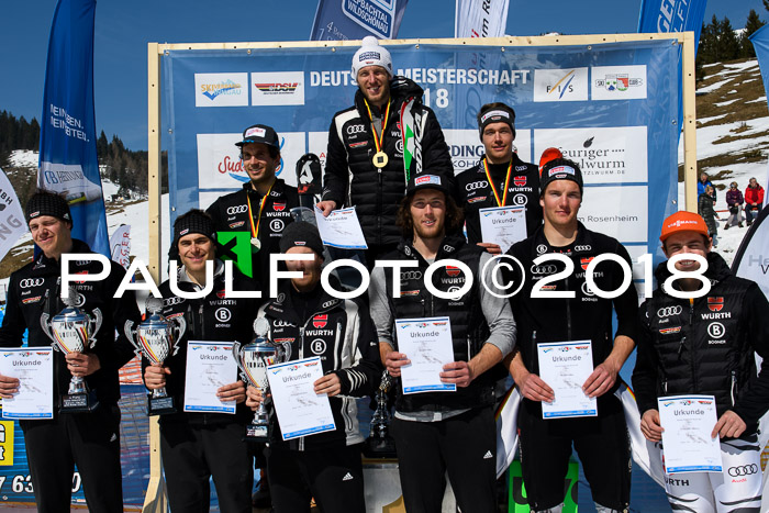 Int. Deutsche Meisterschaft Slalom Herren 25.03.2018