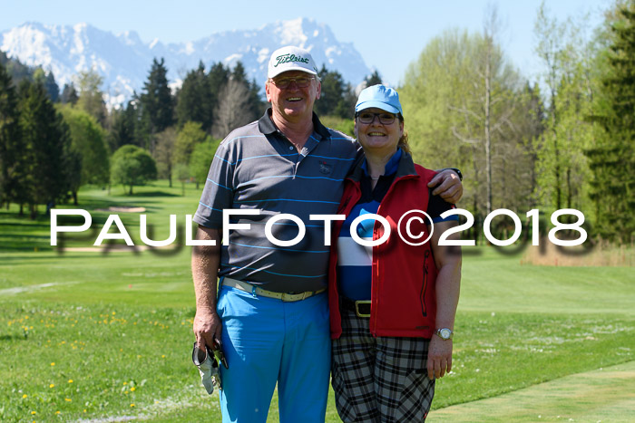 Ski Golf Masters 2018, Golfturnier