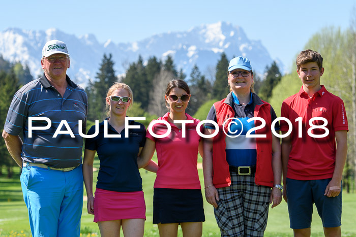 Ski Golf Masters 2018, Golfturnier