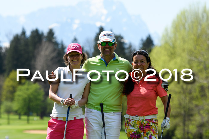 Ski Golf Masters 2018, Golfturnier