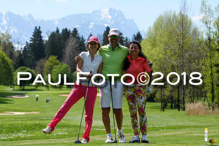 Ski Golf Masters 2018, Golfturnier